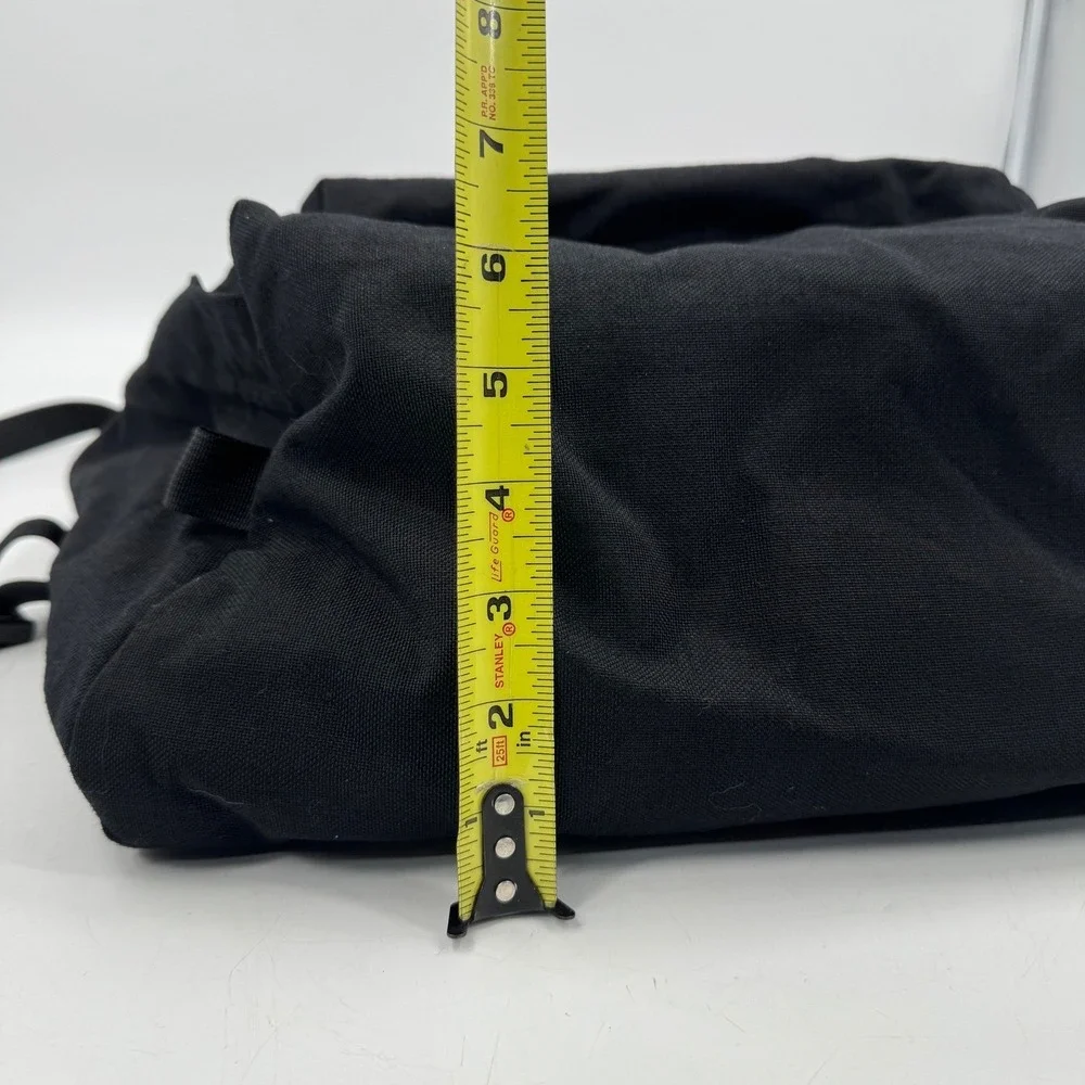 Vintage 70's The North Face Black Canvas‎ Duffel Bag Travel Made in USA